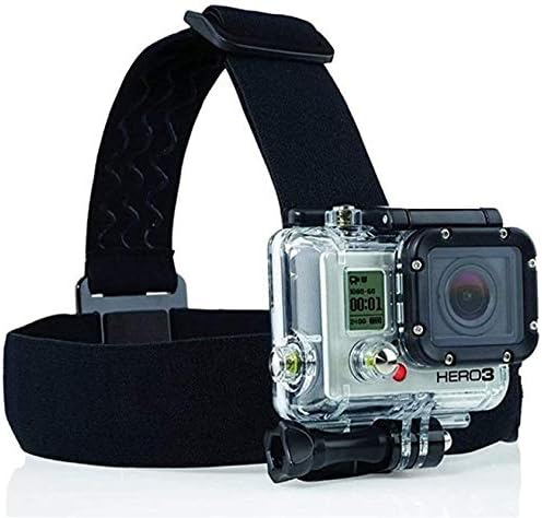 Navitech 8 ב 1 אקשן מצלמת אקשן משולבת משולבת עם מארז אפור - תואם למצלמת פעולה של Gamsod 4K