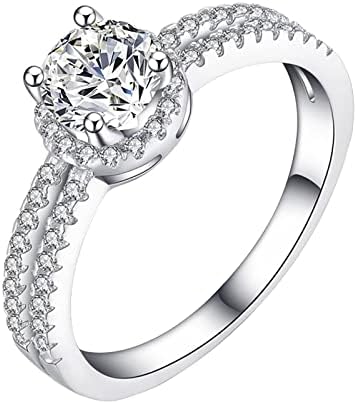 פשוט טבעת סט לנשים מבריק זירקון טבעת לנשים תכשיטים פופולרי אביזרי לנשים בעלי החיים טבעות לגברים