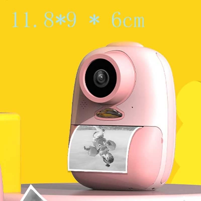 מצלמה מדפסת תרמית מדפסת מצלמה ילדים צעצועי מיני ילדים מצלמה 2 אינץ מסך דיגיטלי ילדים מצלמה
