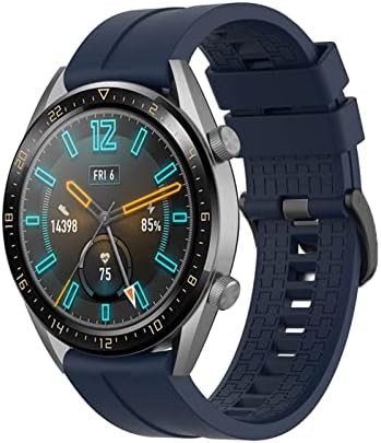 רצועת שעונים חכמה של Saawee 22 ממ רצועת סיליקון עבור Huawei Watch 3 GT 2 GT2 Pro Watch Strap החלפות קסם 1