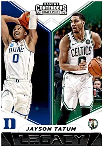 2019-20 מתמודדים של פאניני דראפט בוחרים Legacy 25 Jayson Tatum Boston Celtics/Duke Blue Devils כרטיס כדורסל