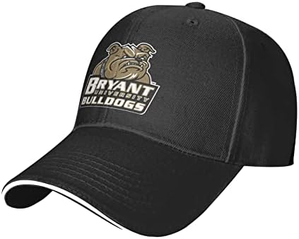 לוגו של אוניברסיטת בראיינט כובע כובע יוניסקס קלאסי בייסבול קפניסקס מתכוונן כובע אבא
