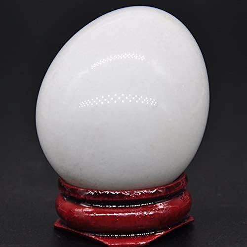 Befflap 35x45 ממ לבן ירקן אבן בצורת ביצה טבעית עיסוי גביש אבן חן אבן עיצוב רוחנית קולקציית מתנה גביש