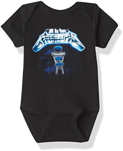 Metallica Baby-Boys Baby M מיועד לבת גוף RTL
