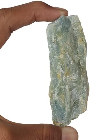 Gemhub 685.4 CT A Aqua Sky Aquamarine Crystal Crystal Chakra Chakra רופף גביש ריפוי אבן חן עבור נפילה, חיתוך, lapidary,