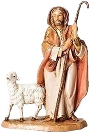 פונטניני הרועה הטוב עם פסלון כפר הלידה האיטלקי