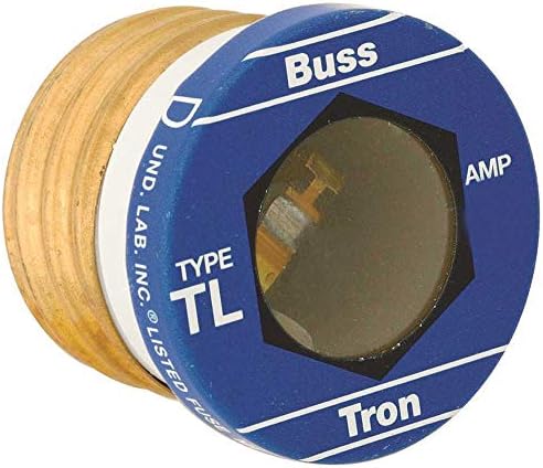 Cooper Bussmann TL-20 סוג TL עיכוב תקע זכוכית נתיך 125 וולט 20 אמפר-חבילה של 4