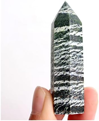 Ruitaiqin Shitu 1pc 50-60 ממ טבעי שרביט ירוק מלוטש אבן קריסטל אבן אובליסק רוק קוורץ נקודת רייקי ריפוי שרפוט