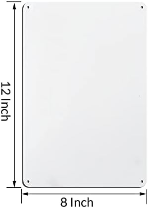 מצבי רוח של דונלד דאק קופסת פוסטר מתכת שלט מתכת רטרו דקורטיבי שלט פח וינטג '12 x 8 אינץ'