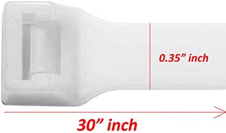 Widekall® 12 חתיכות 30 אינץ 'ארוך במיוחד x 0.35 אינץ