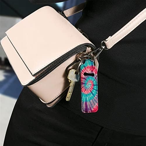 נשים יליד מחזיק פסטיק מחזיק מפתחות ניאופרן שפתון פאוץ גלוס צינור מחזיק מפתחות מחזיק שרוול