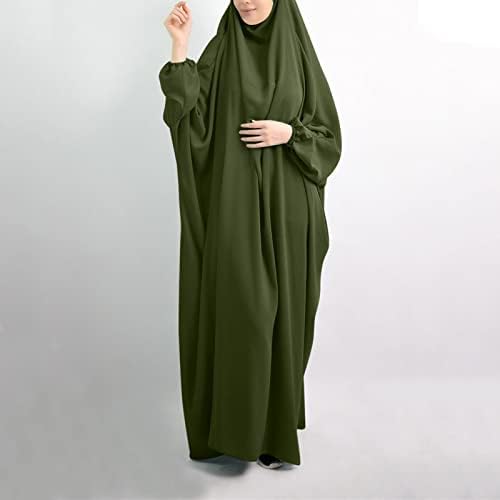 שמלה מוסלמית LZEAL לבנות בורקס שמלה ארוכה חיג'אב בורקס בורקס לנשים שמלה מוסלמית אביה קפטן בגדים