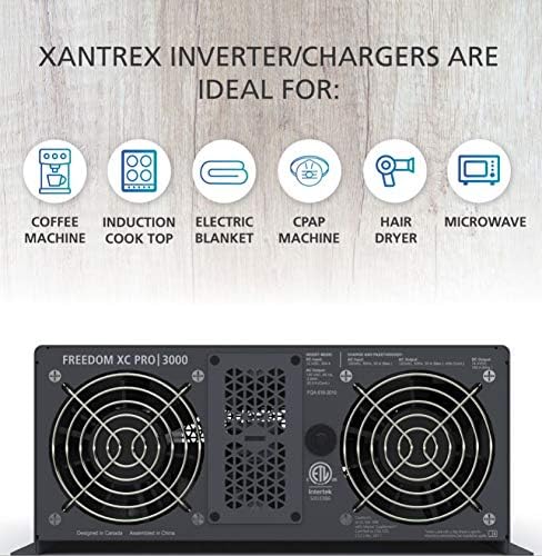 XANTREX 818-3010 Inv/CHGR, Freedom XC Pro, 3000W 12V 150A