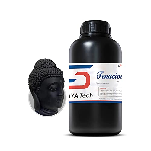Siraya Tech עקשני מדפסת תלת מימד שרף גמיש 405nm שרף ריפוי UV עם שרף פוטופולימר סטנדרטי של התנגדות גבוהה לתנגד