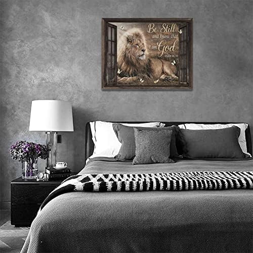 קיר אריה אמנות כפרית חווה כפרי נוצרי אריה קיר אריה אריה של תמונות יהודה בד הדפס יצירות אמנות מעוררות שרת תהילים מתנות
