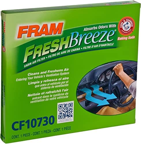 Fram Fresh Breeze Cade Filter Air, CF10730 ושומר נוסף CA9392 פילטר אוויר מנועי החלפת