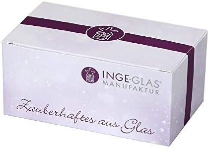 אינגה-גלאס סוויטי, קליפ על ציפור 10207018 איגם גרמנית זכוכית מנופחת קישוט חג המולד