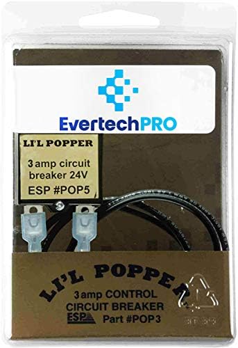Evertechpro POP3 3 AMP CORTRUCTRICE BRUCKER DETARKER מדורג 125/250 VAC החלפת LI'l POPPER G33-039