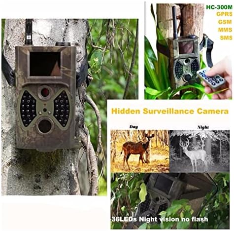מצלמת שביל מצלמת ציד HC300M 12MP MMS GPRS GSM H C300M 1080P גלאי תנועה עבור מצלמות צייד חיצוניות של חיות הבר.