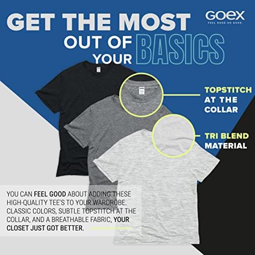 חולצות טריקו לשני המינים של גוקס - חולצת טריקו ידידותית לסביבה לנשים וגברים