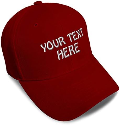 כובע בייסבול בהתאמה אישית טקסטים מותאמים אישית כובעי אבא לגברים ונשים סגירת רצועות