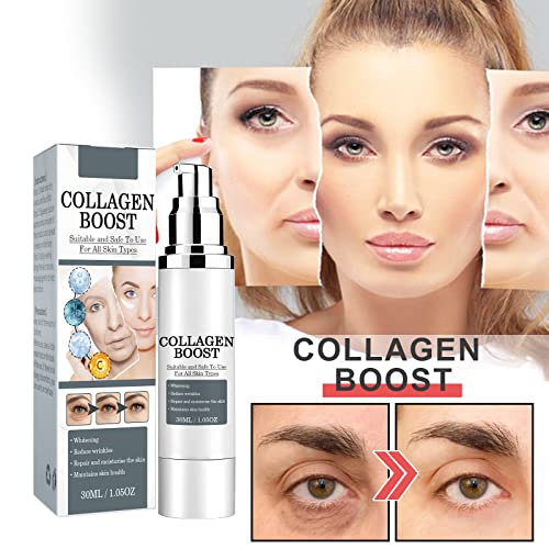 Jaysuing Collagen Boost אנטי-אייג'ינג סרום קרם עיניים, סרום מתקדם של קולגן Boost Anti Aging, סרום ליידי קולגן,