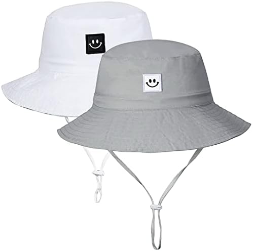 כובעי דלי לתינוק Vashion 0-6 חודשים ו 6-12-24 חודשים 2-5T UPF50+ כובעי שמש לתינוק