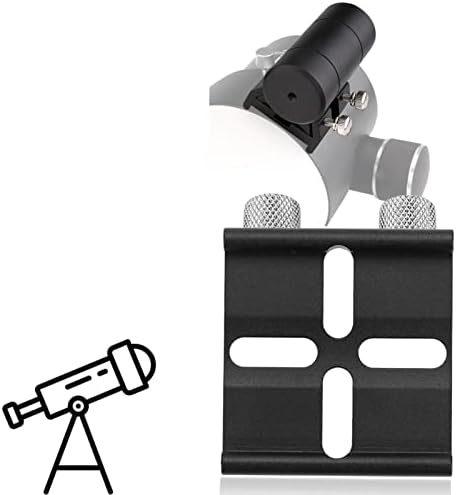 Kemengsuer בסיס אוניברסלי Dovetail להיקף Finder, סגסוגת אלומיניום טלסקופ Finderscope Mount Dovetail Slot Plate להתקנת