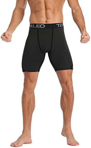 טללאו 5/6 חבילה דחיסת מכנסיים גברים ספנדקס ספורט מכנסיים ספורט אימון ריצה ביצועים שכבת בסיס תחתונים