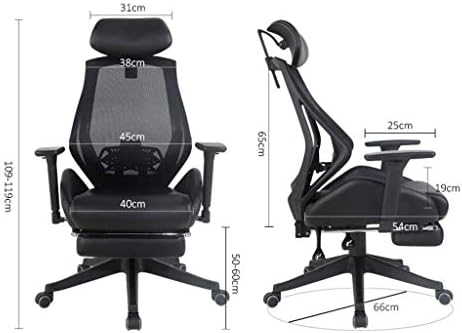 כיסא משרדי כיסא מירוץ שכיבה כיסא גיימינג מסתובב כיסא מושב כיסא משרדי עם הדום