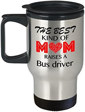 נהג אוטובוס מצחיק ספל קפה, הסוג הטוב ביותר של אמא מגדל נהג אוטובוס, רעיון למתנה ליום האם, חג ליום הולדת חג האהבה חג המולד