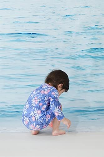 חתיכת ים אחת של בנות לתינוקות של Umelok בגד ים מלא zip upf 50+ הגנה מפני בגדי ים בגדי יחידות חליפת שחייה