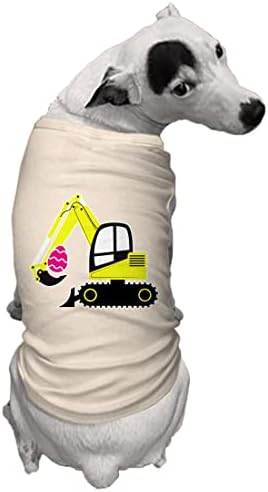 מחפר עם ביצת פסחא - חולצת כלבי בנייה