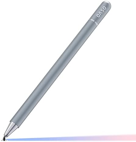 עט חרט למסכי מגע, קצה דיסק וכובע מגנט סטיילי עיפרון תואם ל- Apple iPad Pro/iPad 6/7/8/9/iPhone/Samsung Galaxy