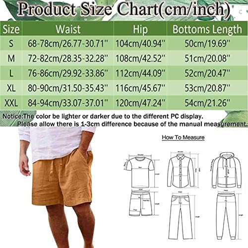 מכנסי חוף רופפים לגברים קיץ 2023 בתוספת גודל עם שרוך מכנסיים יבשים מהירים בצבע אחיד מזדמן עם כיסים