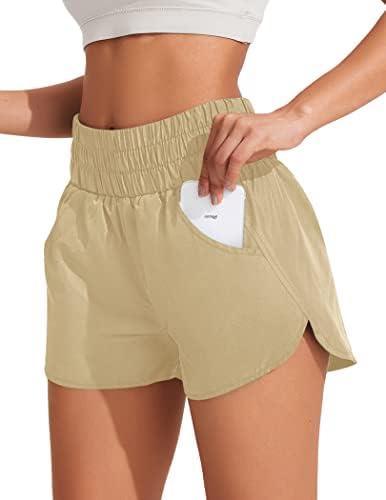 מכנסיים קצרים אתלטים של Pinspark לנשים מכנסיים קצרים במותניים גבוה