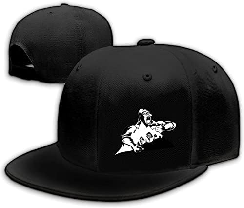הצמד תרמיל כובע לגברים גולגולת כובע סנאפבק כובעי שטוח ביל בייסבול כובע מתכוונן שלד יד שחור
