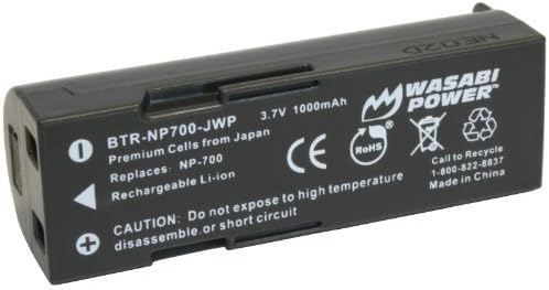 סוללת חשמל Wasabi עבור Konica Minolta NP-700 ו- Konica Minolta DG-X50, Dimage X50, Dimage X60