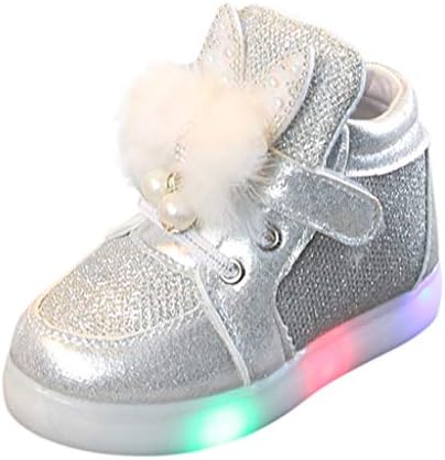 בנות ארנב תינוק תינוקות ספורט פעוט נעליים הובלות נעלי נעלי נעלי ספורט זוהרות נעל תינוקת מצוירת עבור