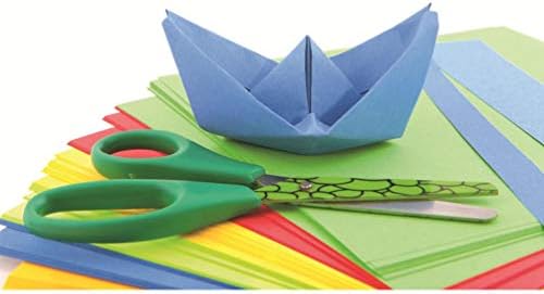 ערכות קישוט נייר עותק צבעוני של Pretyzoom ערכות 50 גיליונות A4 נייר צבעוני נייר אוריגמי 10 צבעים נייר נייר נייר לאמנויות,