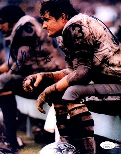 ראלף נילי חתום על חתימה 8x10 צילום דאלאס קאובויס JSA AB54731 - תמונות NFL עם חתימה