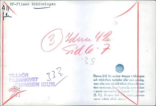 תצלום וינטג 'של אלברט בירגר מלמסטן ושום סידבלד בסצנה מהסרט Enh246; Rningen, 1955.