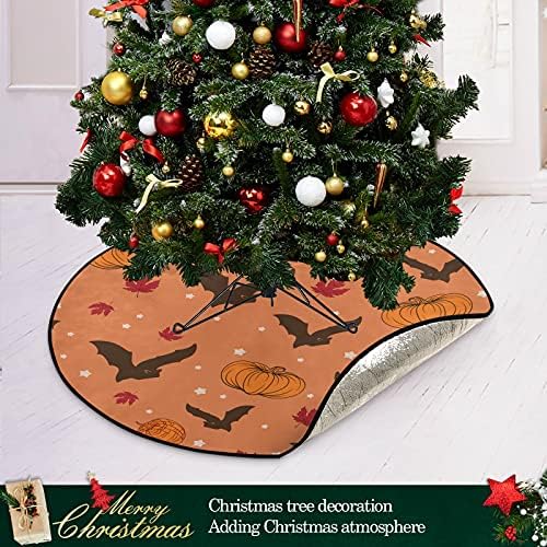 שיגואה ליל כל הקדושים עץ חג המולד מחצלת דלעת גולגולת מכשפה עץ חג המולד גדול מחצלת עץ חג המולד עץ חג המולד חג המולד קישוטי