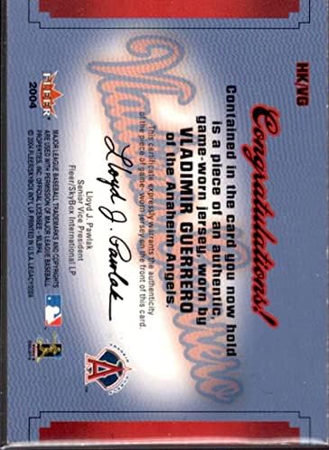 Vladimir Guerrero Card 2004 Fleer Legacy Hit Kings Jersey Copper VG