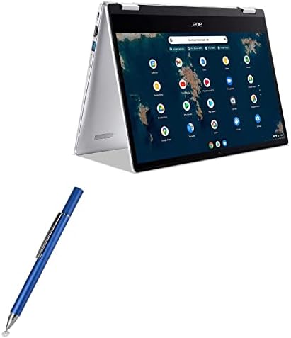 עט חרט בוקס גלוס תואם לספין Chromebook Acer 314 - חרט קיבולי של Finetouch, עט חרט סופר מדויק - כחול ירח