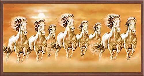 אמנות מפעל שמונה סוס ציור