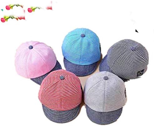 כובע כותנה בקיץ תינוקות פס פס כובע בייסבול ילדים כובעי סנאפבק בנים מזדמנים בנות כובעי שמש