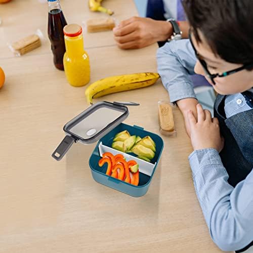 Bestonzon Bento Bonto למבוגרים, קופסת ארוחת צהריים בנטו לילדים לילדים, עמידה מושלמת לארוחה על פניו,- חומרים בחינם ובטוחים