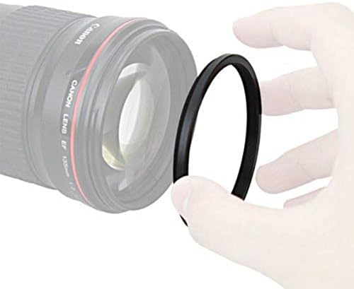 Zhenfu-Mei 77 ממ עד 72 ממ טבעת מסנן מצלמה מתאם UV מתאם טבעת מתאם פילטר מטה מתאם 77 ממ עד 62 ממ מתכת לכל המותגים