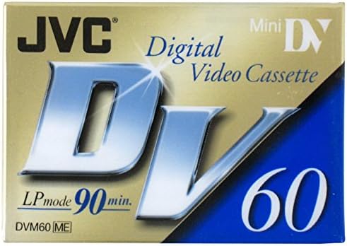 JVC - קלטת וידאו דיגיטלית - M -DV60ME - Mini DV ריק - 90 דקות - 3 חבילה